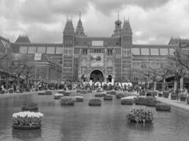 primavera tempo nel amsterdam foto