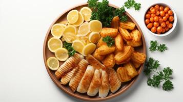 ai generato tteokbokki coreano tradizionale speziato cibo foto