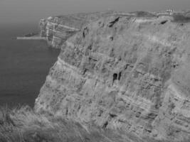 isola di helgoland in germania foto