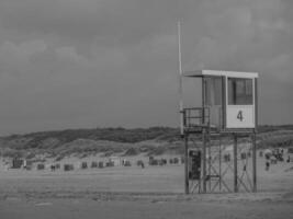 spiaggia del mare del nord foto