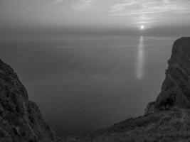 helgoland nel il nord mare foto