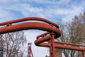 primavera tempo nel il Tedesco ruhr aerea foto