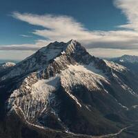 ai generato bellissimo montagna Visualizza foto