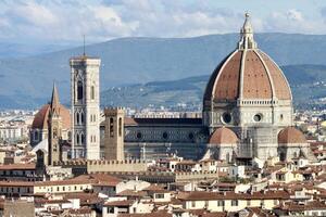 Firenze basilica paesaggio urbano foto