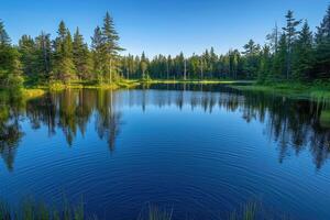 ai generato bellissimo paesaggio scenario natura professionale fotografia foto