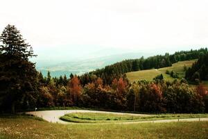 autunno montagna paesaggio foto