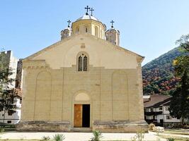 ortodosso monastero manasija nel Serbia foto