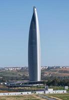 Maometto vi Torre. grattacielo centro. rabat, Marocco, Africa. foto