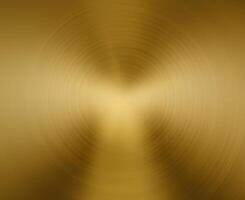 d'oro cerchio, brillante metallo sfondo struttura. foto