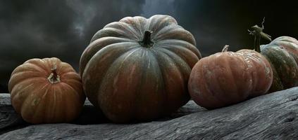 raccolta di zucche diverse per il mercato ortofrutticolo autunnale.raccolta di zucche diverse, tema halloween. foto