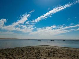 spiaggia la mattina foto