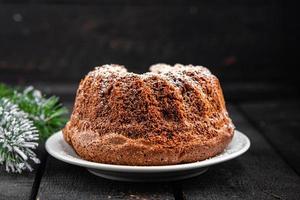 torta di natale dolce dolce fatto in casa foto