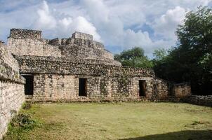 ek balam archeologico luogo a Messico foto