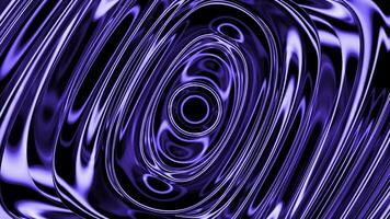 astratto ipnotico liquido onde sfondo. design. diffusione anelli di acqua di blu colore. foto