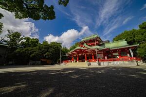 principale tempio a tomioka santuario super largo tiro foto