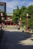 principale tempio a tomioka santuario super largo tiro foto