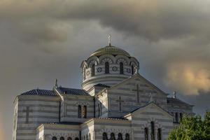 cattedrale di vladimir a chersonesos. Sebastopoli, Crimea foto