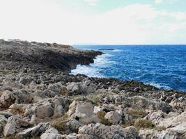 blu mare all'aperto foto