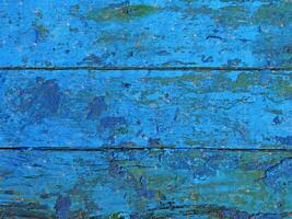 struttura di legno blu foto