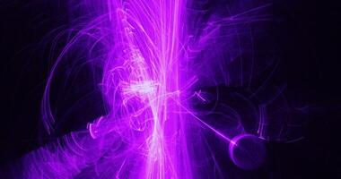 rosa e viola astratto Linee curve particelle sfondo foto