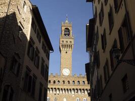 vecchio palazzo palazzo Vecchio dettaglio Firenze Italia foto