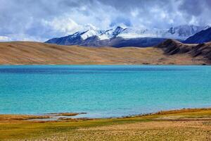 himalayano lago Kyagar così. ladakh, ladakh foto