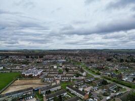 aereo Visualizza di Residenziale tenuta a nord luton città di Inghilterra UK. marzo 19, 2024 foto