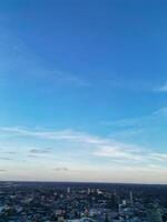 aereo città centro edifici di Birmingham centrale città di Inghilterra unito regno durante tramonto. marzo 30, 2024 foto