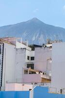 bellissimo Visualizza con vecchio Casa nel santiago del teide piccolo cittadina nel il occidentale parte di il isola tenerife, canarie Isole, Spagna. foto