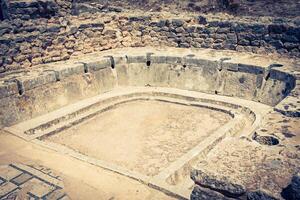 antico romano città nel tunisia, dougga foto