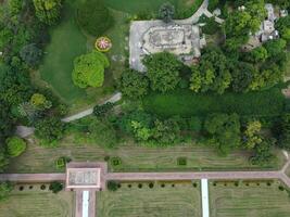 aereo Visualizza di verde città su 2023-09-17 nel lahore Pakistan foto