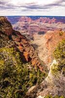 grande Visualizza di il mille dollari canyon nazionale parco, Arizona, unito stati. California deserto. foto