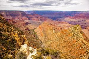 grande Visualizza di il mille dollari canyon nazionale parco, Arizona, unito stati. California deserto. foto