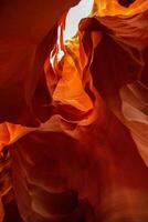 grande Visualizza di il mille dollari canyon nazionale parco, Arizona, unito stati. California deserto. foto