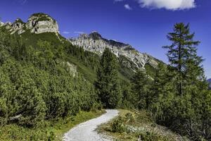 montagna paesaggio di il stubai Alpi foto