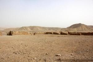 il negev è un' deserto nel il mezzo est, collocato nel Israele e occupante di 60 di suo territorio. foto