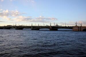 12 05 2023 st. petersburg Russia. st. petersburg è collocato nel il Nord Ovest di il nazione su il costa di il golfo di Finlandia a il bocca di il neva fiume. foto