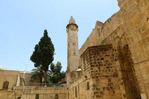 Gerusalemme Israele 08 20 2023. il città di Gerusalemme è il capitale di il stato di Israele. foto