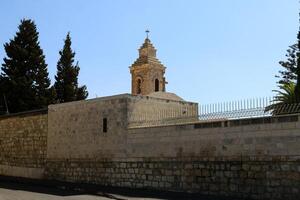 Gerusalemme Israele 08 20 2023. il città di Gerusalemme è il capitale di il stato di Israele. foto