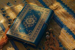 foto islamico nuovo anno Corano libro con date