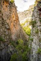 sapadere canyon nel il Toro montagne vicino Alanya, tacchino foto