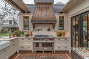 moderno eleganza di un' cucina design a casa professionale pubblicità fotografia foto