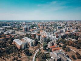 aereo Visualizza Milano, Italia, Lombardia di fuco foto