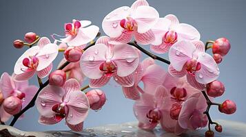 orchidea rosa fiore bellezza petalo fiorire foto