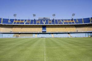 buenos aires, argentina, 20 gennaio 2018 - dettaglio dallo stadio la bombonera di buenos aires, argentina. è uno stadio di proprietà del boca juniors ed è stato costruito nel 1938. foto