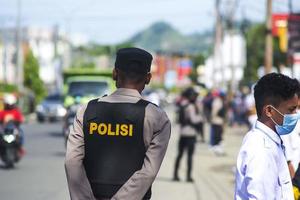 Sorong, Papua Occidentale, Indonesia, 4 ottobre 2021. Visita di Stato del Presidente dell'Indonesia, Joko Widodo. foto