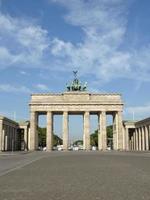 brandenburger tor, berlino foto