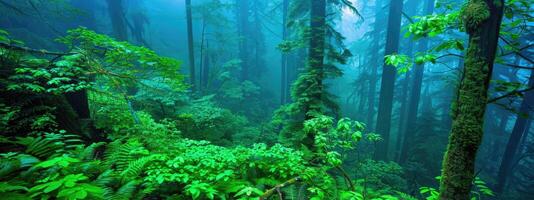 dettagli di freddo foresta foto