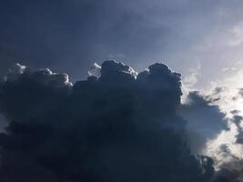 il cielo un' temporale foto