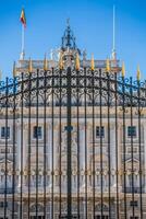 palacio vero - spagnolo reale palazzo nel Madrid foto